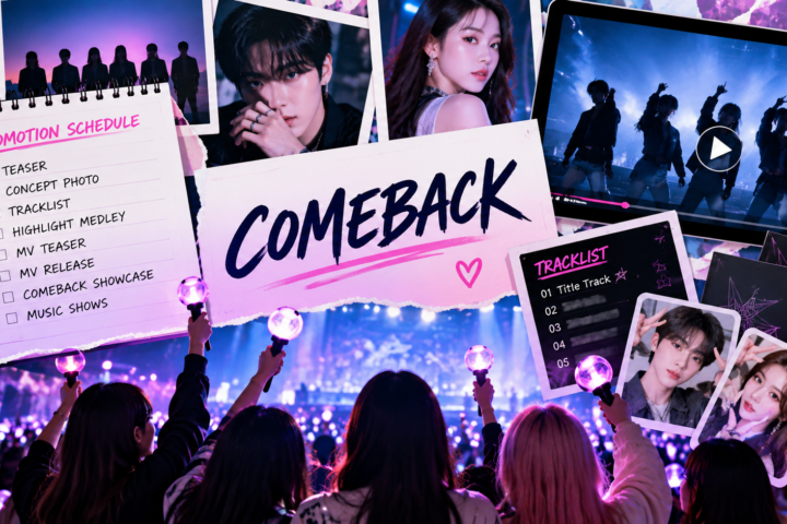 ¿Qué significa “comeback” en el K-pop y por qué se usa si el artista nunca se fue?