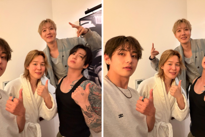 J-Hope, Jimin, V y Jungkook reaparecen juntos en las redes sociales de BTS en plena gira por Sudamérica