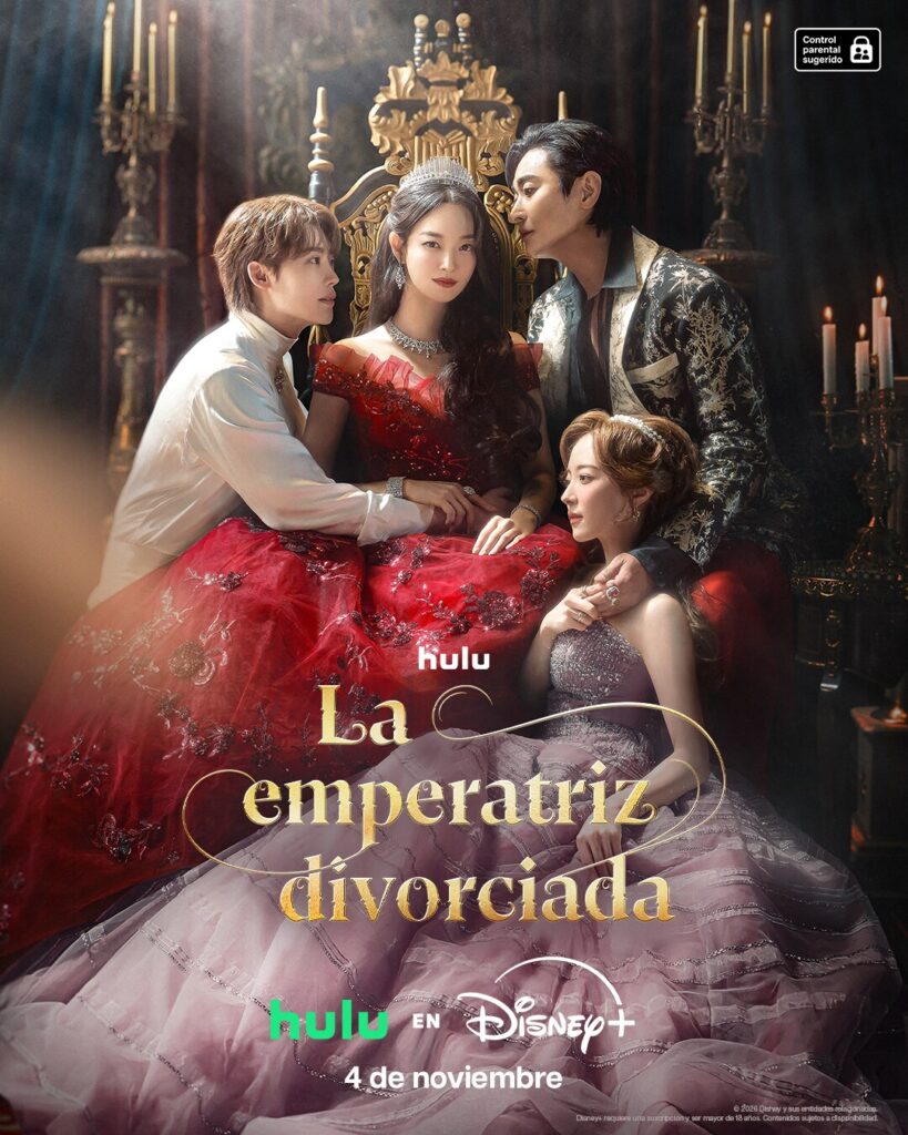 Póster oficial de La emperatriz divorciada de Disney+